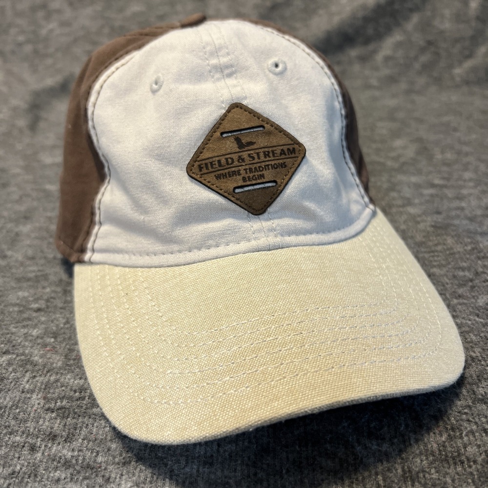 FIELD & STREAM Where Traditions Begin‎ - Outdoors Adjustable Brown Hat/Cap